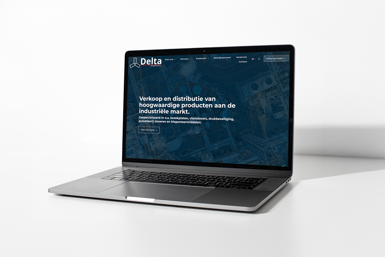 Delta Engineering Mockup Desktop