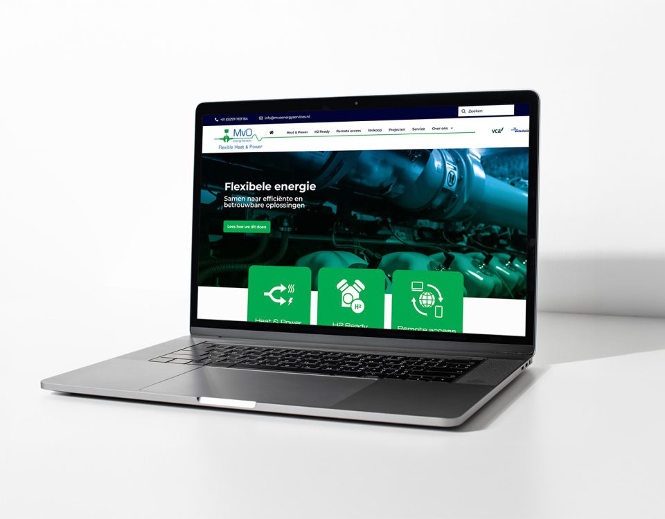 MvO Energy Mockup Desktop