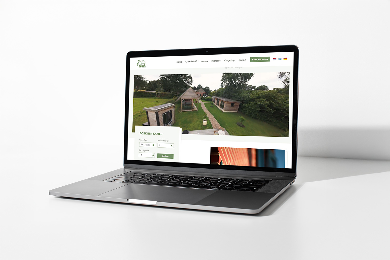 Annense Pracht Mockup Laptop