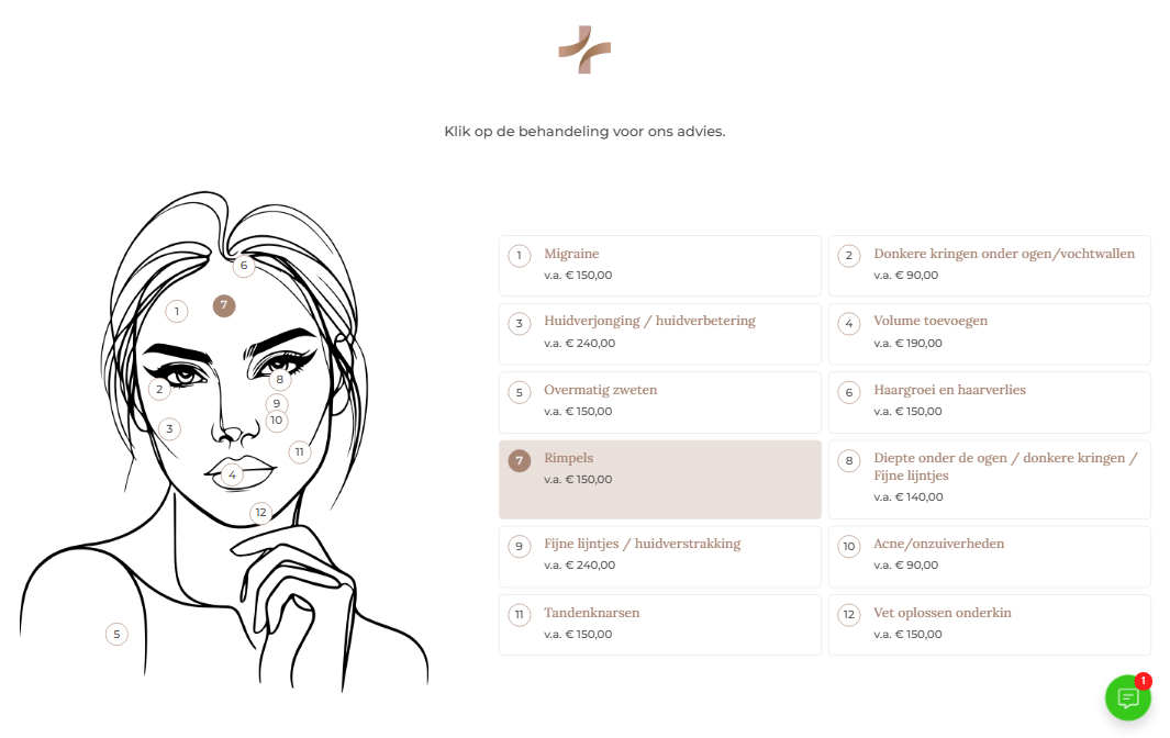 Clinic Noord Website Screenshot 2
