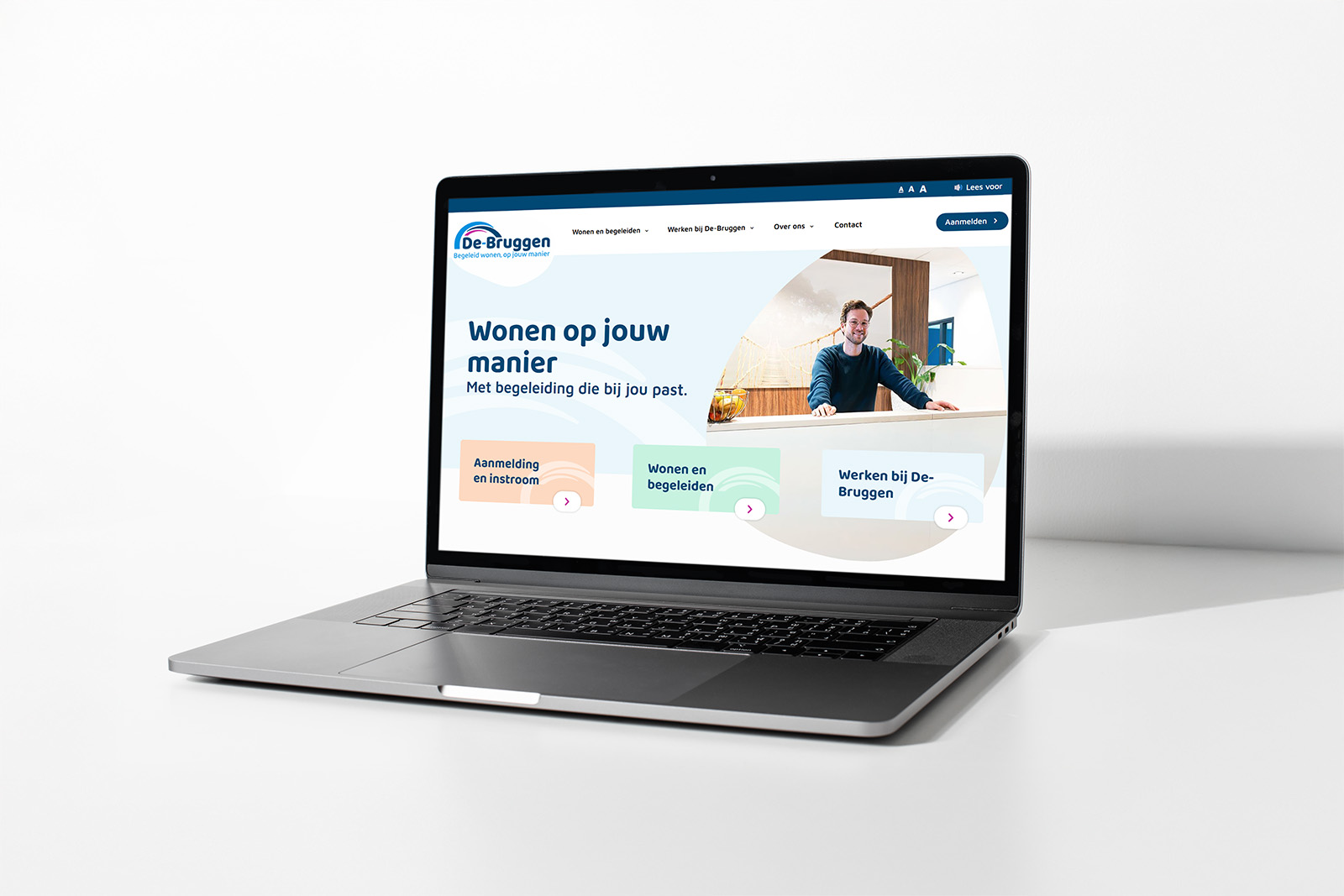 De-Bruggen Mockup Laptop