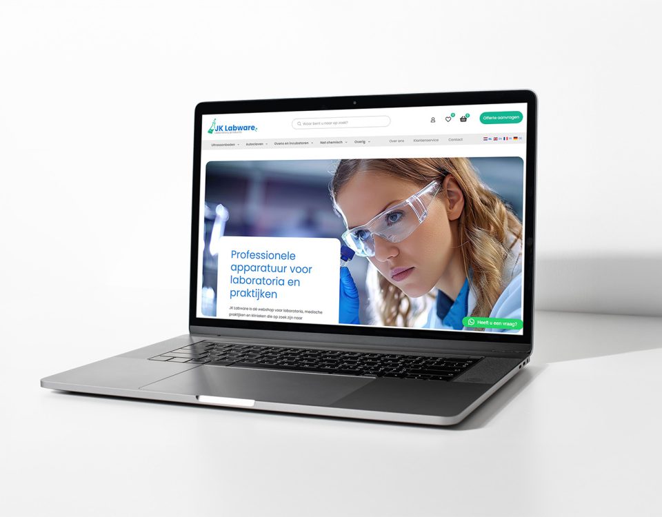 JK Labware Mockup Laptop