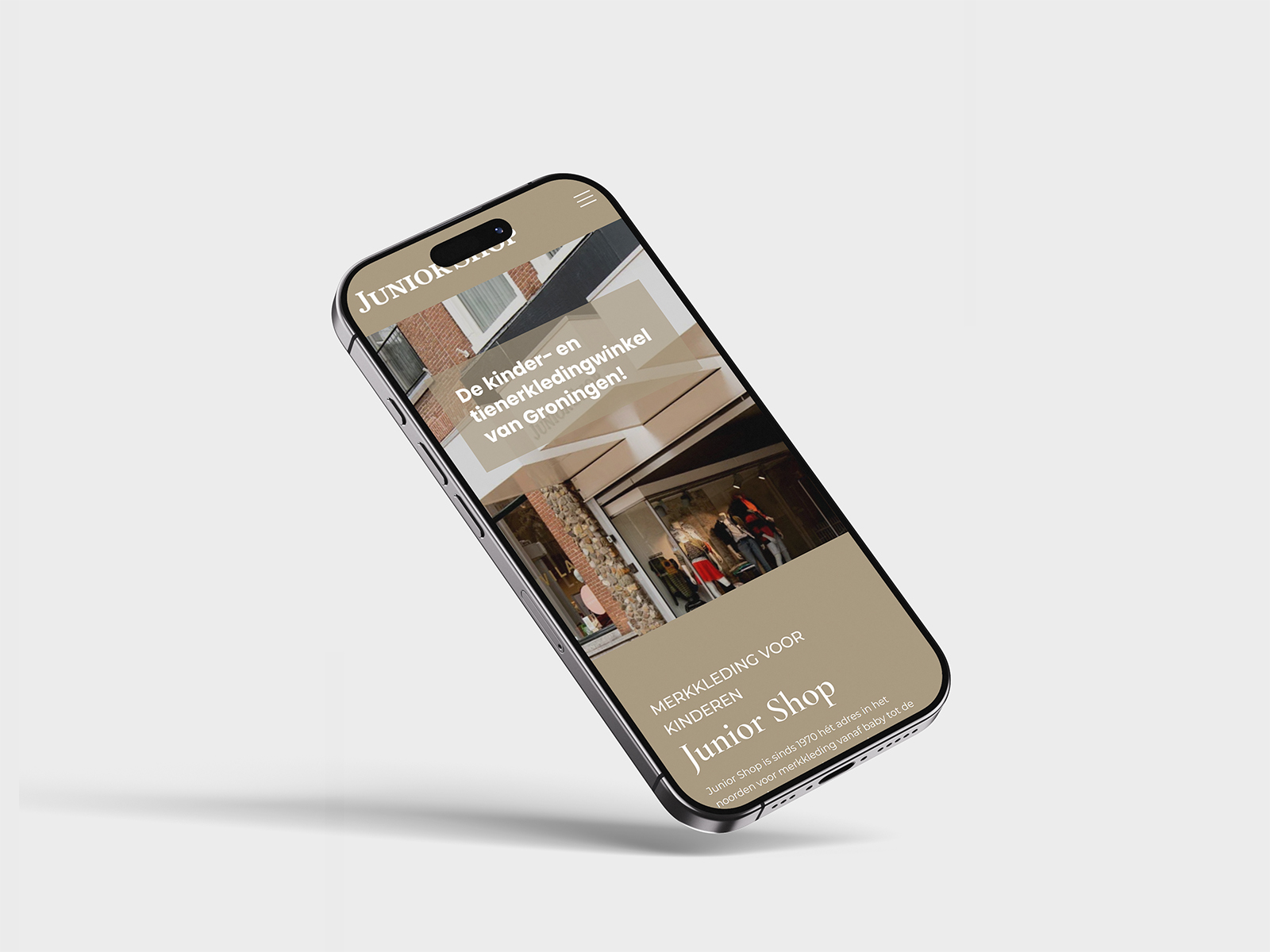 Junior Shop Mockup Telefoon