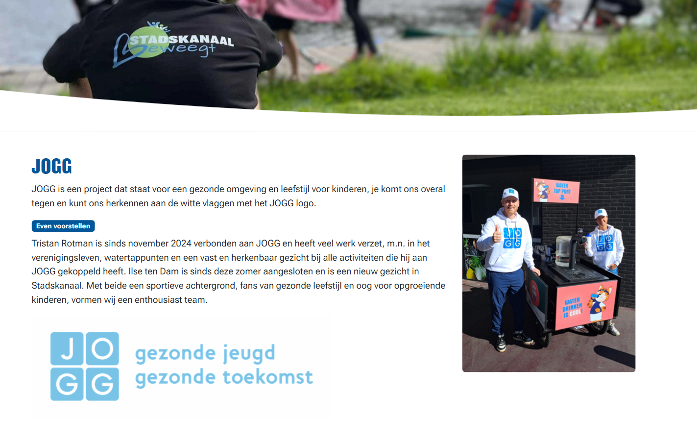Stadskanaal Beweegt Website Screenshot 1